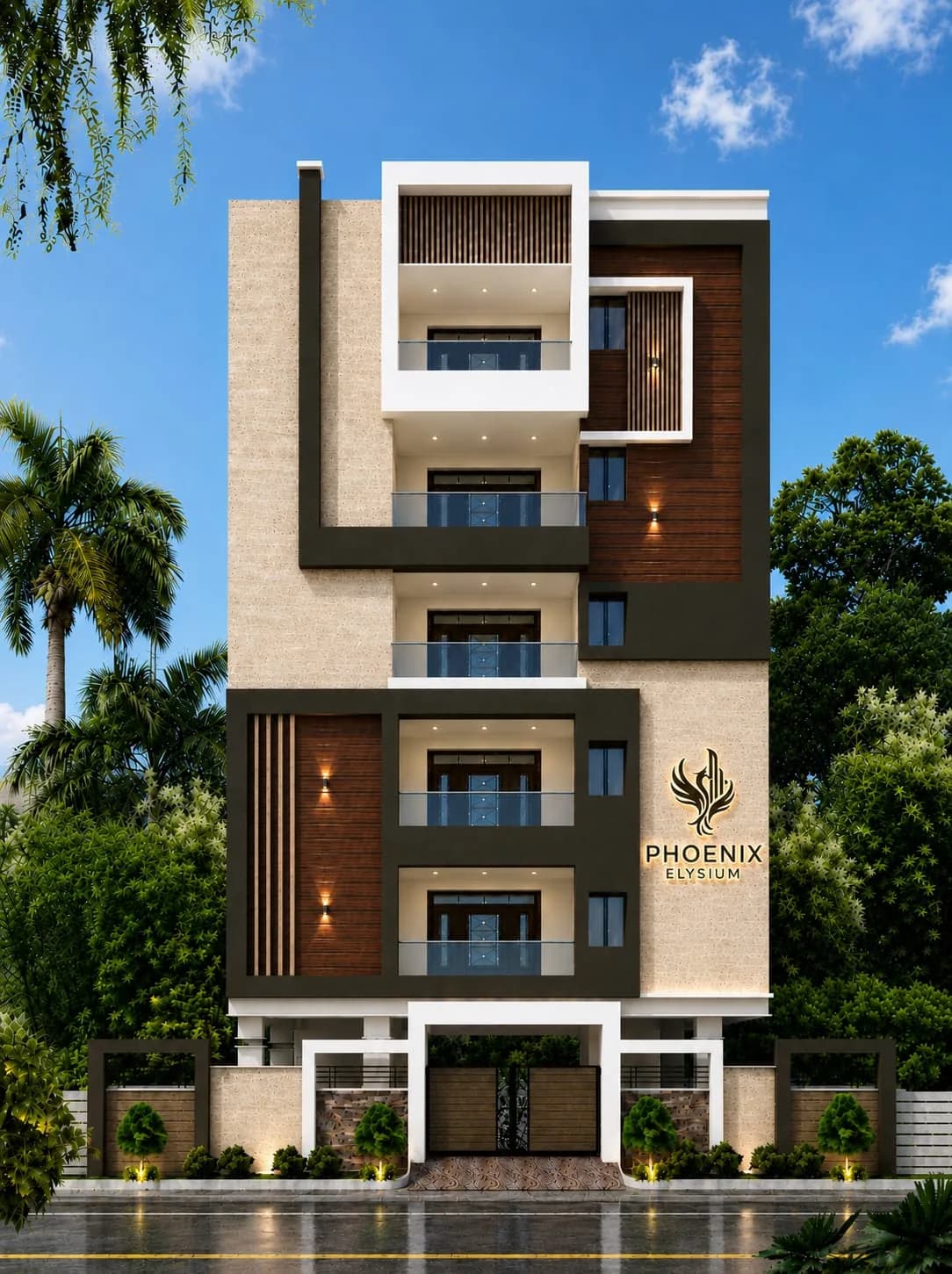 Phoenix Elysium, second exterior view